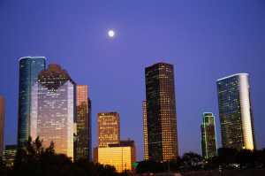 Houston Skyline at Twilight
