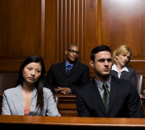 Juror's in Jury Box
