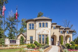 Village Builders opened a new model home (pictured) in Harmony, a master-planned community in Spring, Texas. Photo Credit Village Builders. 