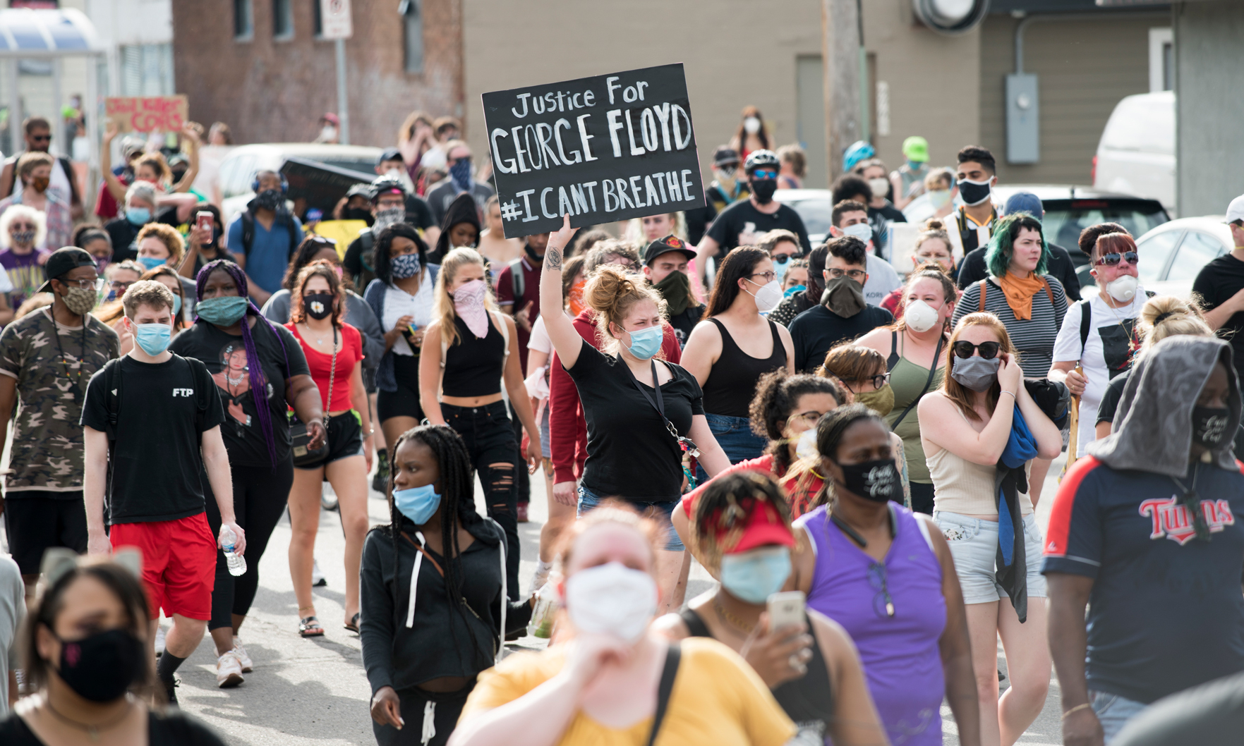 about the death of minneapolis man george floyd and civil unrest